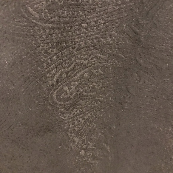 Carolina Herrera Paisley Embossed Pencil Skirt 4 black - Picture 3 of 9